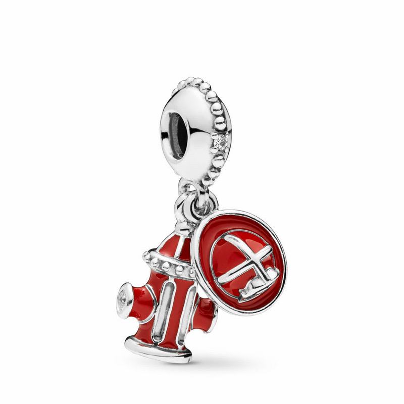 Pandora Australia Firefighter Essentials Dangle Charm - Sterling Silver | FDLHPV245